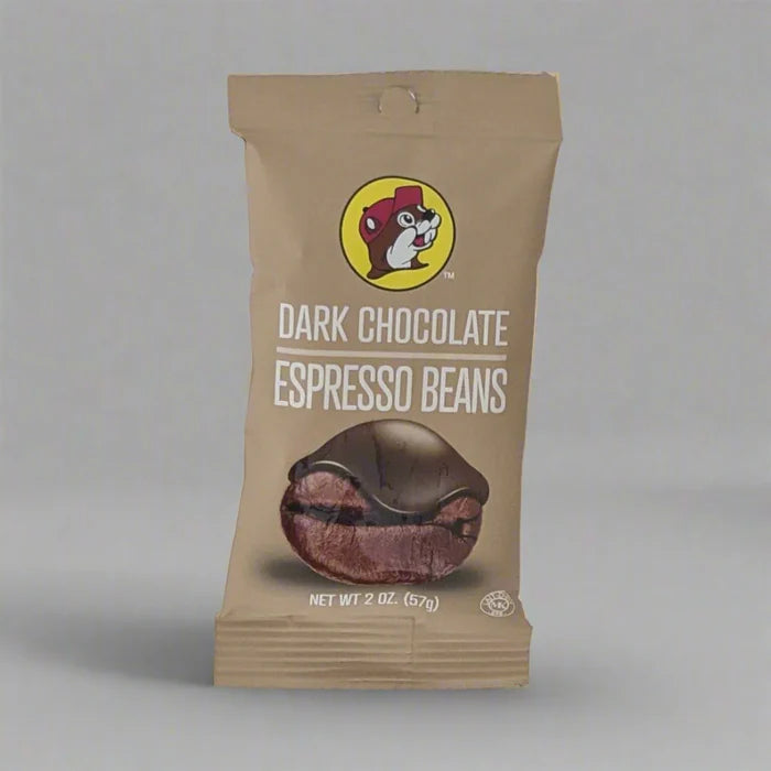 Buc-ee's Dark Chocolate Espresso Beans 2oz