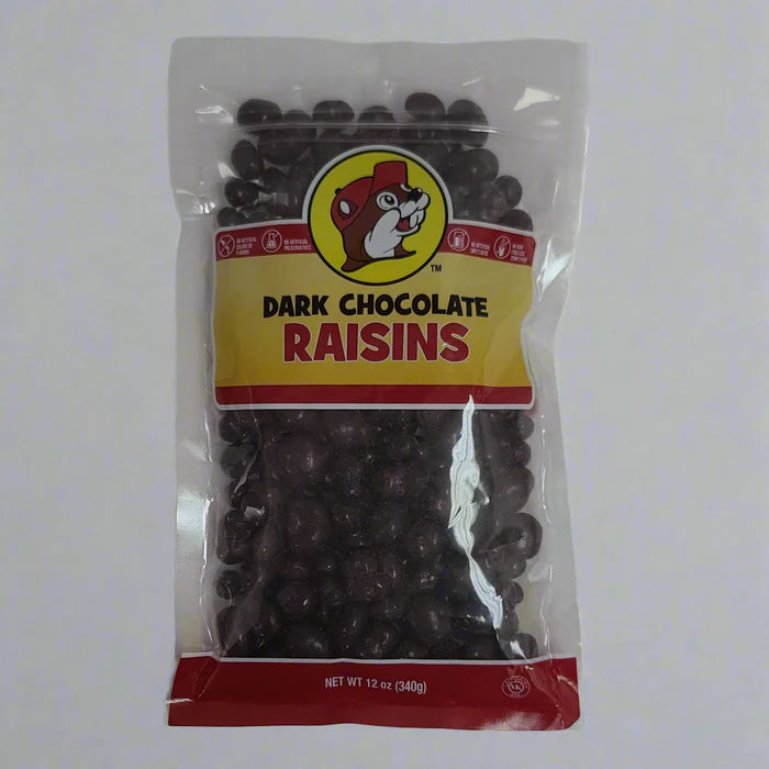 Buc-ee's Dark Chocolate Raisins 12oz