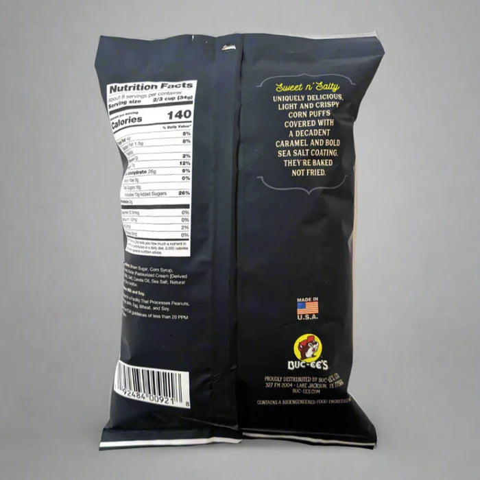 Buc-ee's Beaver Nuggets Sea Salted Caramel 10oz