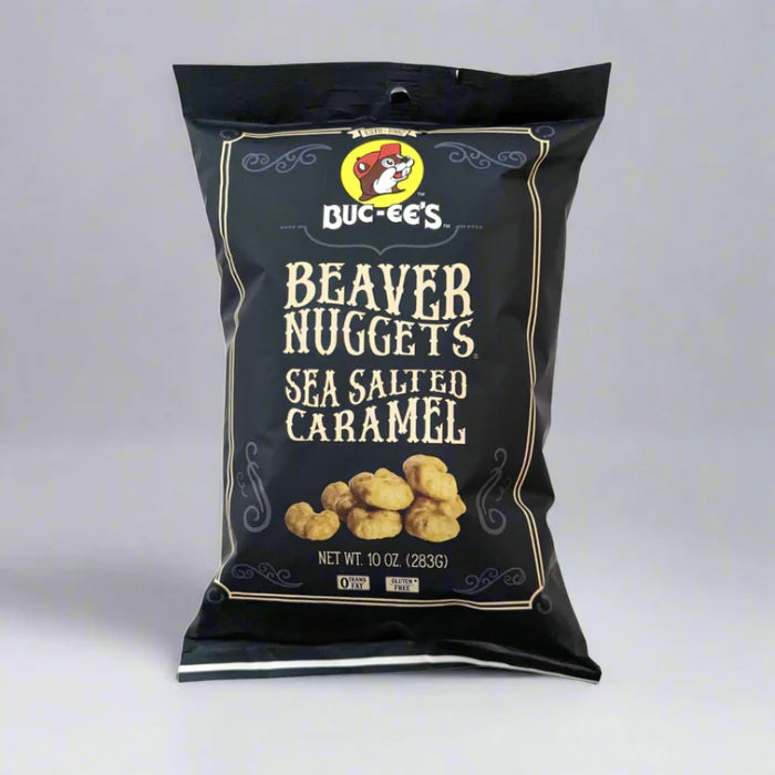 Buc-ee's Beaver Nuggets Sea Salted Caramel 10oz