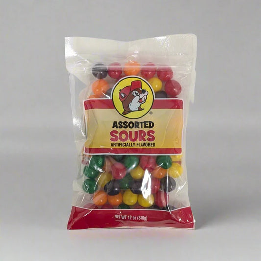 Buc-ee's Assorted Fruit Sours 12oz