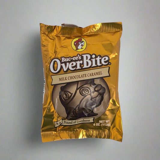 Buc-ee's Overbites Milk Chocolate Caramel 4oz