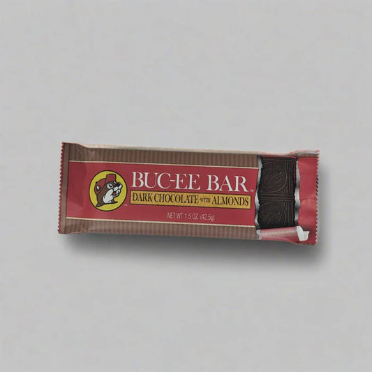 Buc-ee's Dark Chocolate with Almonds "Buc-ee" Bar 1.5oz