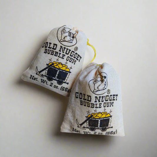 Buc-ee's Gold Nugget Bubble Gum 2oz