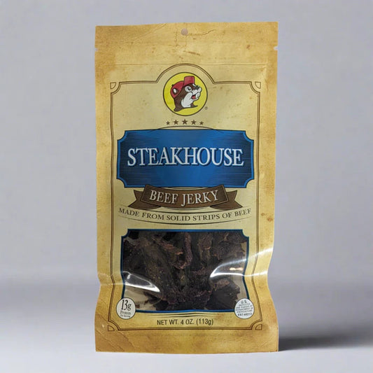 Buc-ee's Steakhouse Beef Jerky 4oz