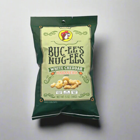 Buc-ee's Nug-ees White Cheddar Habanero 5oz